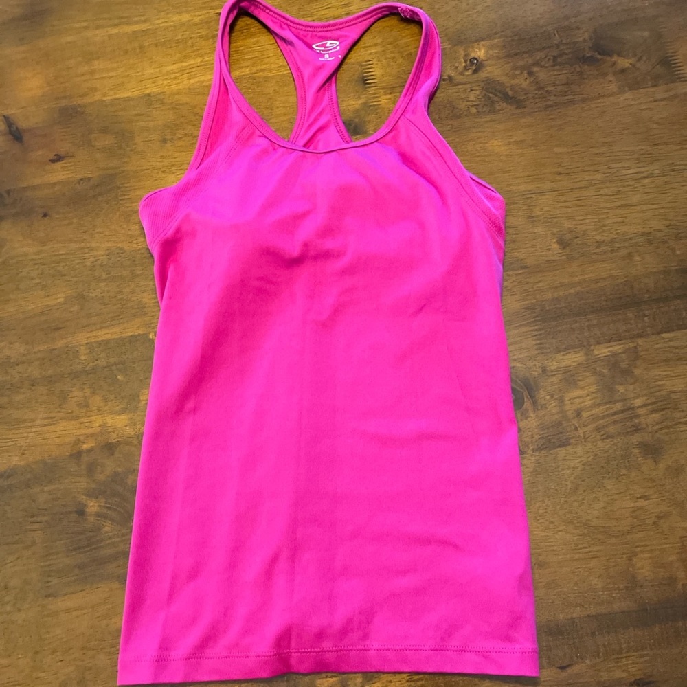 Champion razor back pink tank